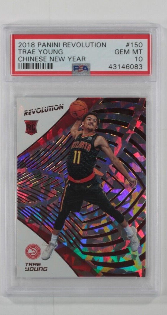 2018 Panini Revolution Trae Young Chinese New Year PSA 10 Gem Mint
