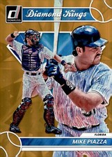 2023 Panini Donruss - Diamond Kings Holo Orange #20 Mike Piazza