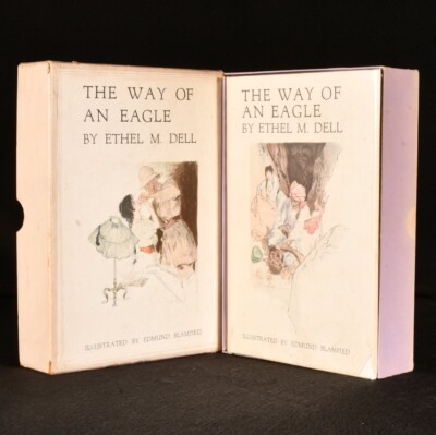 1916 The Way of an Eagle par Ethel May Dell illustré par Edmund Blampied remise Fin...