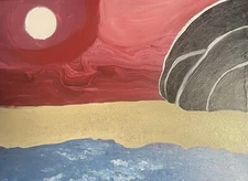 Acrylic Landscape Painting On Canvas