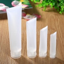 10pcs Empty Clear Tube Cosmetic Cream Lotion Containers Storage 15/30/50/100ml