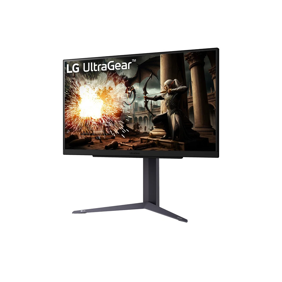 LG 27GS75Q-B 27 inch Quad HD Rapid IPS LCD 180Hz 1ms HDR10 Flat Gaming Monitor - Image 3 of 4