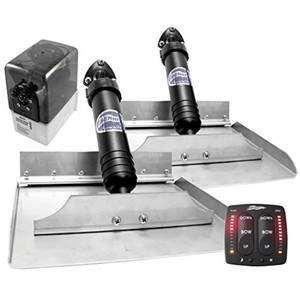 Bennett Marine 1212Eic 12" X 12" Trim Tab System With Electronic Indication Control (528725392397)