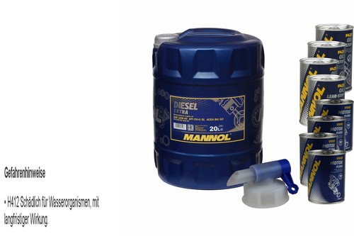 Teilsynthetisches Motoröl MANNOL Motoröl 20 Liter DIESEL EXTRA 10W