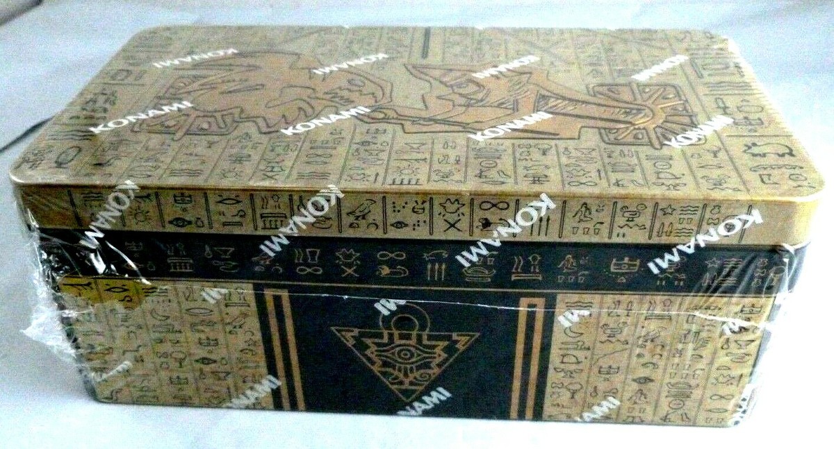NEW Konami Shonen Jump Yu-Gi-Oh! Tin of Ancient Battles Gold Box
