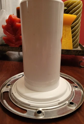 3" PVC Closet Flange with Stainless Steel Ring less Knockout ,PartNo C57-236 - Picture 2 of 4