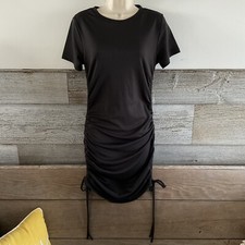 Shein drawstring side-ruched dress size small