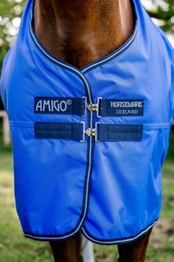 Horseware Ireland Outdoordecke Amigo Hero 600D Ripstop, blue - 140cm / NEU OVP - Bild 4 von 4