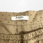 Marysia Resort Swim Beige Khaki Swiss Dot Cotton Montauk Pants XS Extra S $391 — photo 3