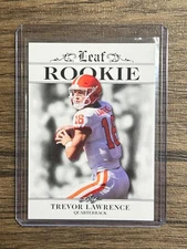 2021 Leaf Trevor Lawrence ROOKIE CARD #03 Clemson Jaguars RC
