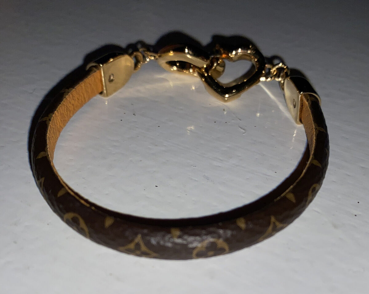 LOUIS VUITTON Heart Bracelet Say Yes Monogram | eBay LOUIS VUITTON Heart Bracelet Say Yes Monogram | eBay