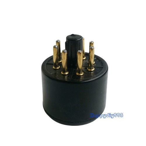 4pcs 8Pin to 8pin Vacuum Tube Socket Saver for EL34 6SN7 KT88 5AR4 Gold plated - Picture 6 of 7