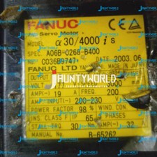 1PIECE FANUC SERVO MOTOR A06B-0268-B400 USED