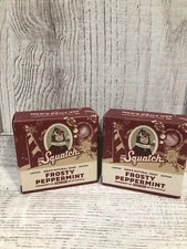 Dr Squatch 2 Pack Of Frosty Peppermint Limited Edition Holiday, Soap, Bar