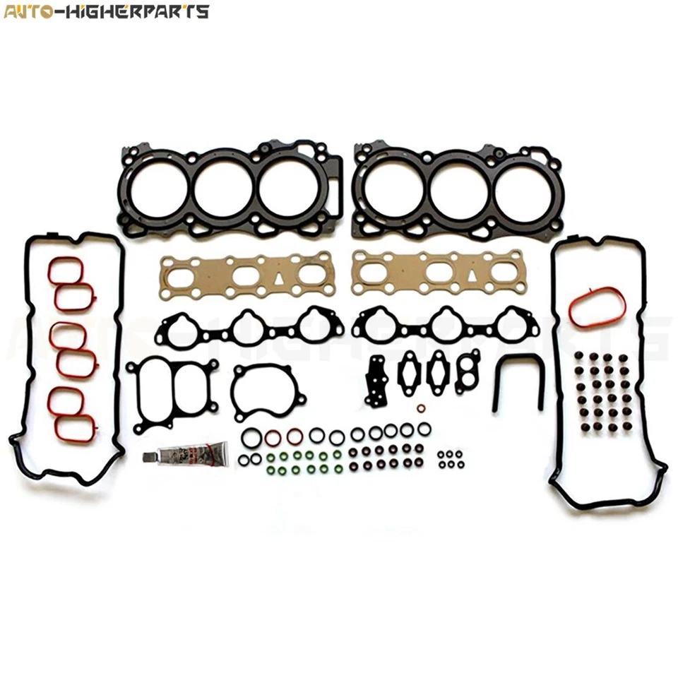 Kit de cadena de distribución y juego de juntas de culata de 4,0 L para Nissan Xterra Frontier 2006-2009 Foto 2 de 4