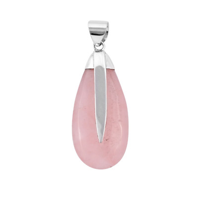 CLASSIC RED CORAL Pendant in Sterling Silver 925-3.8 CM #P73