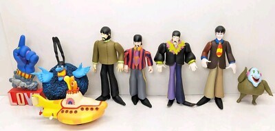 Beatles Yellow Submarine 1999 Figures McFarlane Toys Lot of