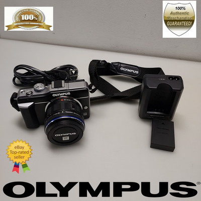 OLYMPUS PEN E-PL1 MIRRORLESS 12.3MP DIGITAL CAMERA W/ M.ZUIKO LENS