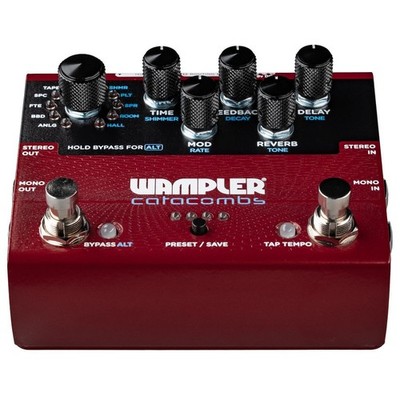 Wampler Catacombs Reverb and Delay Pedal