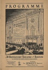 Programme The Repertory Theatre of Boston Macbeth March 1927