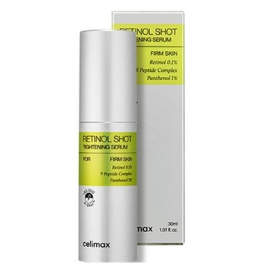 Celimax Retinol Shot Tightening Serum 30ml Straffende Hautpflege mit Peptiden