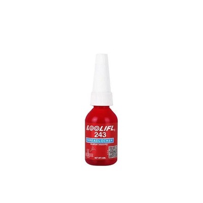 LOOLIFL Blue Thread Locker 243 Nuts-Bolts Locker, Screw Adhesive Lock Tight Seal