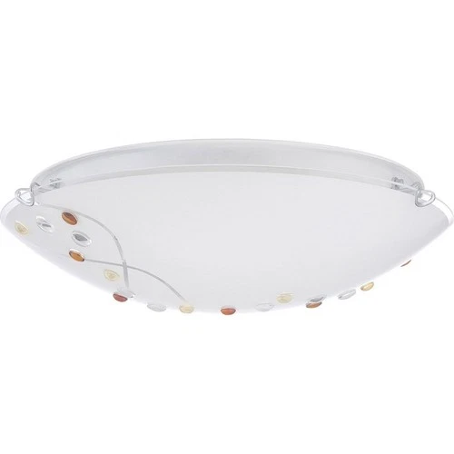 Platinum Stellar - 3 Light Flush Mount - 4.5 Inches high Flush Mount Quoizel - Picture 3 of 6