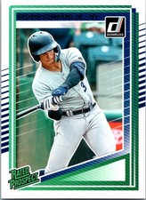 2025 GEORGE LOMBARD JR DONRUSS #108 RATED ROOKIE RC CARD NEW YORK NY YANKEES. rookie card picture
