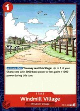 Windmill Village OP13-022 Common Carrying On His Will One Piece Near Mint