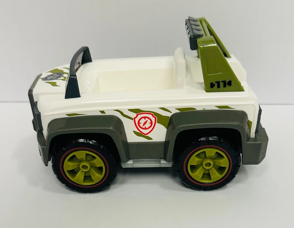 Paw Patrol Rastreador Verde y Blanco Jungle Cruiser Vehículo de Rescate Juguete de Plástico Foto 2 de 4