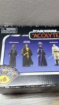 Hasbro Star Wars Retro Collection – Set Da 6 Action Figure Da 9,5 Cm – Ispirate A The Acolyte – Regalo Collezionisti - 5