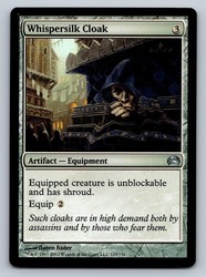 Whispersilk Cloak (PC2) #115 Planechase 2012 Magic: The Gathering