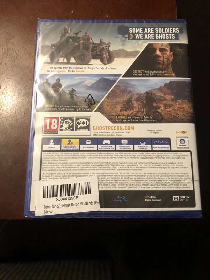 Tom Clancy's Ghost Recon Wildlands PS4 Hecho por Ubisoft Foto 2 de 2