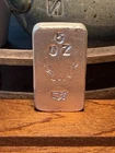 5oz 999 Fine Silver Hand Poured Bar