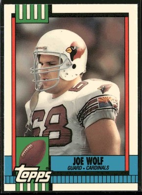1990 Topps Collector's Edition (Tiffany) Joe Wolf #443 Phoenix Cardinals