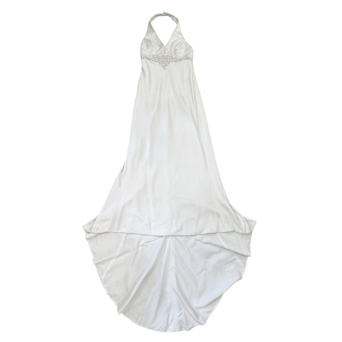 David's Bridal Halter Neck Empire Wedding Dresses for sale | eBay