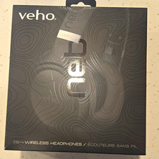 Veho ZB-4 NEB Bluetooth Wireless Over-Ear Headphones Built-In Mic 44mm