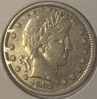 1892 Barber Quarter probably Cleaned, But Has Nice Detail See Pictures For Grade