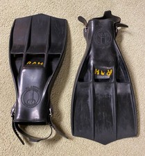 Aqua Lung Rocket Fins Military Black Swim Fins One Size All