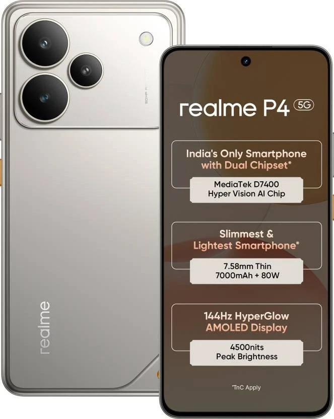 Realme P4 5G global version smartphone
