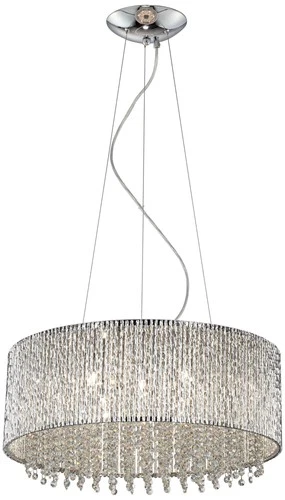 ET2 Spiral 22 1/2" Wide 10-Light Crystal Pendant Light - Picture 6 of 6