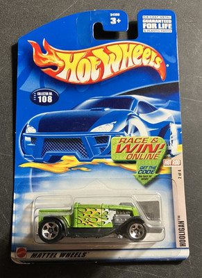 Green Hooligan - Hot Wheels #108 Hot Rod 2 of 4 1:64 Diecast - NEW