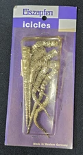 Vintage Eiszapfen Tinsel Icicles, Western Germany, Christmas, Orig Pkg