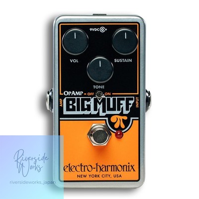 ELECTRO-HARMONIX OP-AMP Big Muff Distortion Sustainer Pedal