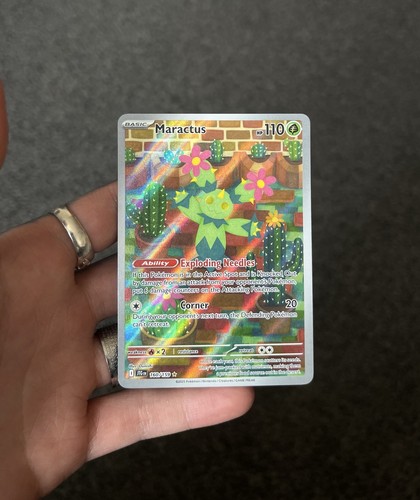 Maractus 160/159 Illustration Rare Journey Together Pokemon NM+