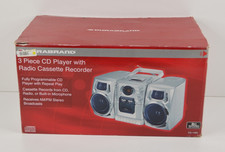 Durabrand 3 Piece CD Player w/ Radio Cassette Recorder CD-1493 NEW IN BOX
