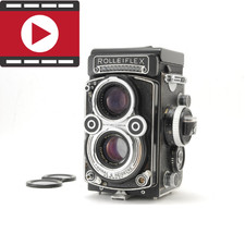 Meter Works  Exc 5  Rolleiflex Rollei 3.5F TLR Camera Planar 75mm f3.5 JAPAN