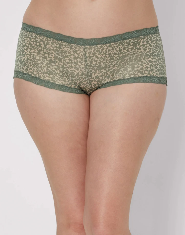 Ropa interior corta de microfibra con encaje Maidenform One Fab Fit