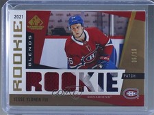 2021 SP Game Used Rookie Relics Blends 5/15 Jesse Ylonen #RB-JY Jumbo Patch 4g7