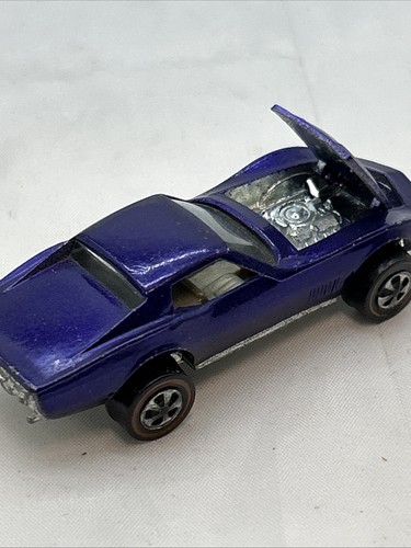 HOT WHEELS RED LINE Custom CORVETTE US PURPLE Pin - Picture 22 of 24